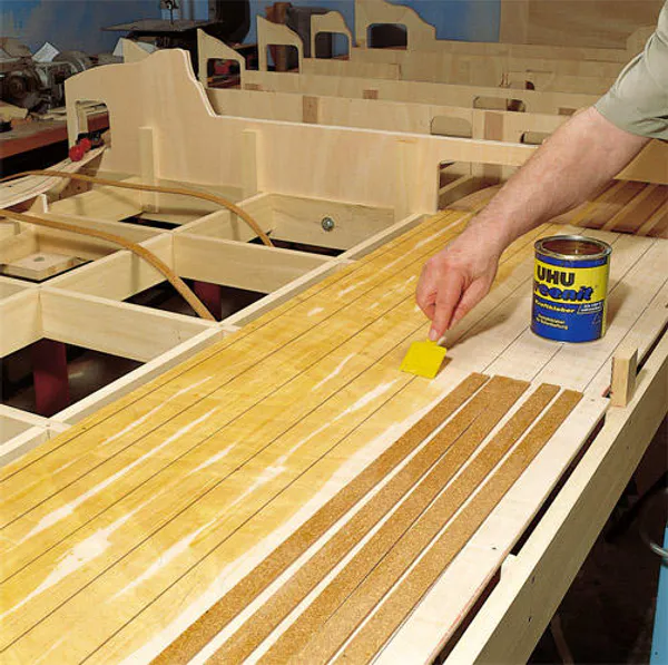 Hovedbilde Heki - Skinneunderlag kork - 3,6 meter