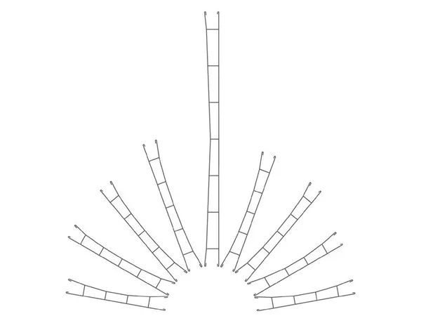 Hovedbilde Viessmann - Kontaktledning, 360mm, 3 stk