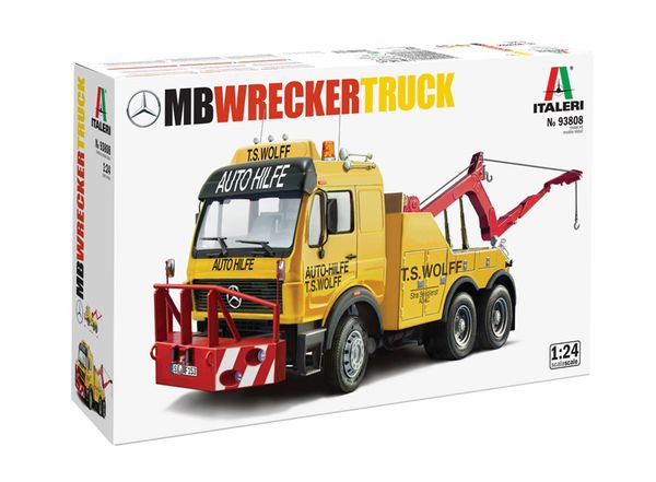 Hovedbilde Italeri - 1/24 Mercedes-Benz bergingsbil