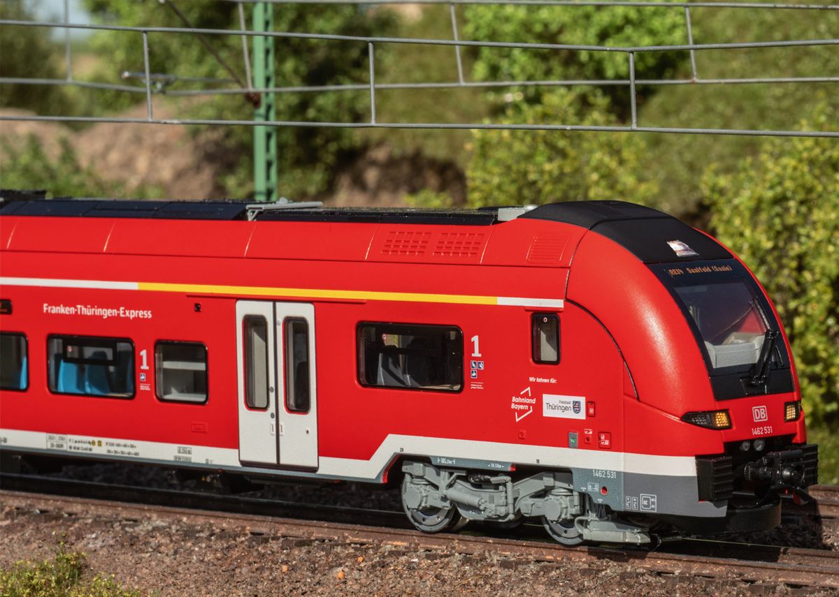 Märklin - DB Siemens Desiro HC elektrisk motorvognsett, digital med lyd og pantograf