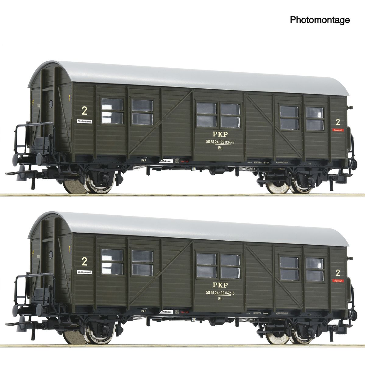 Roco - PKP personvognsett