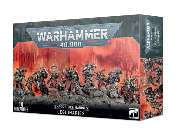 Hovedbilde Warhammer 40K, Chaos Space Marines, Legionaries