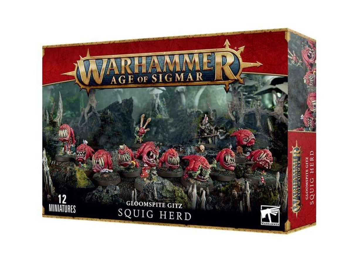 Warhammer AOS - Gloomspite Gitz, Squig Herd