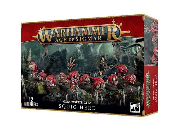 Hovedbilde Warhammer AOS - Gloomspite Gitz, Squig Herd