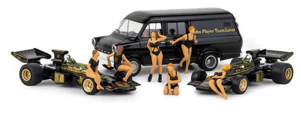 Hovedbilde Brekina - Formel 1 sett, Lotus JPS 1974