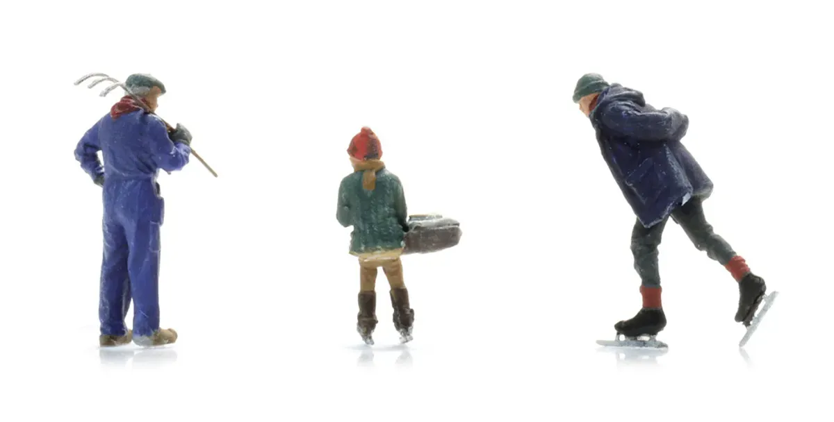 Artitec - Figursett, skøyteløpere