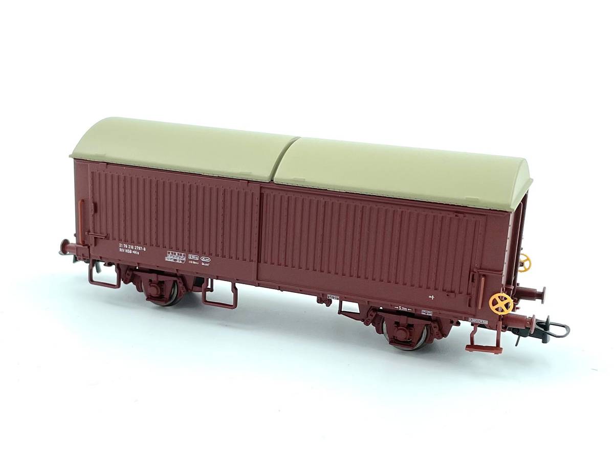 Bruktkroken - NMJ NSB His type 5 godsvogn