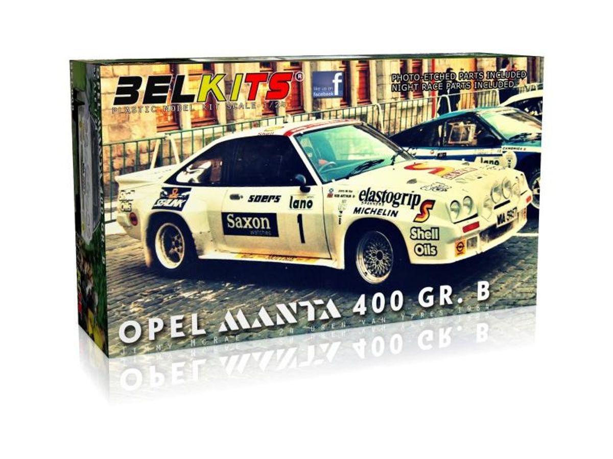 Belkits - 1/24 Opel Manta 400 Gr.B, Mc. Rae