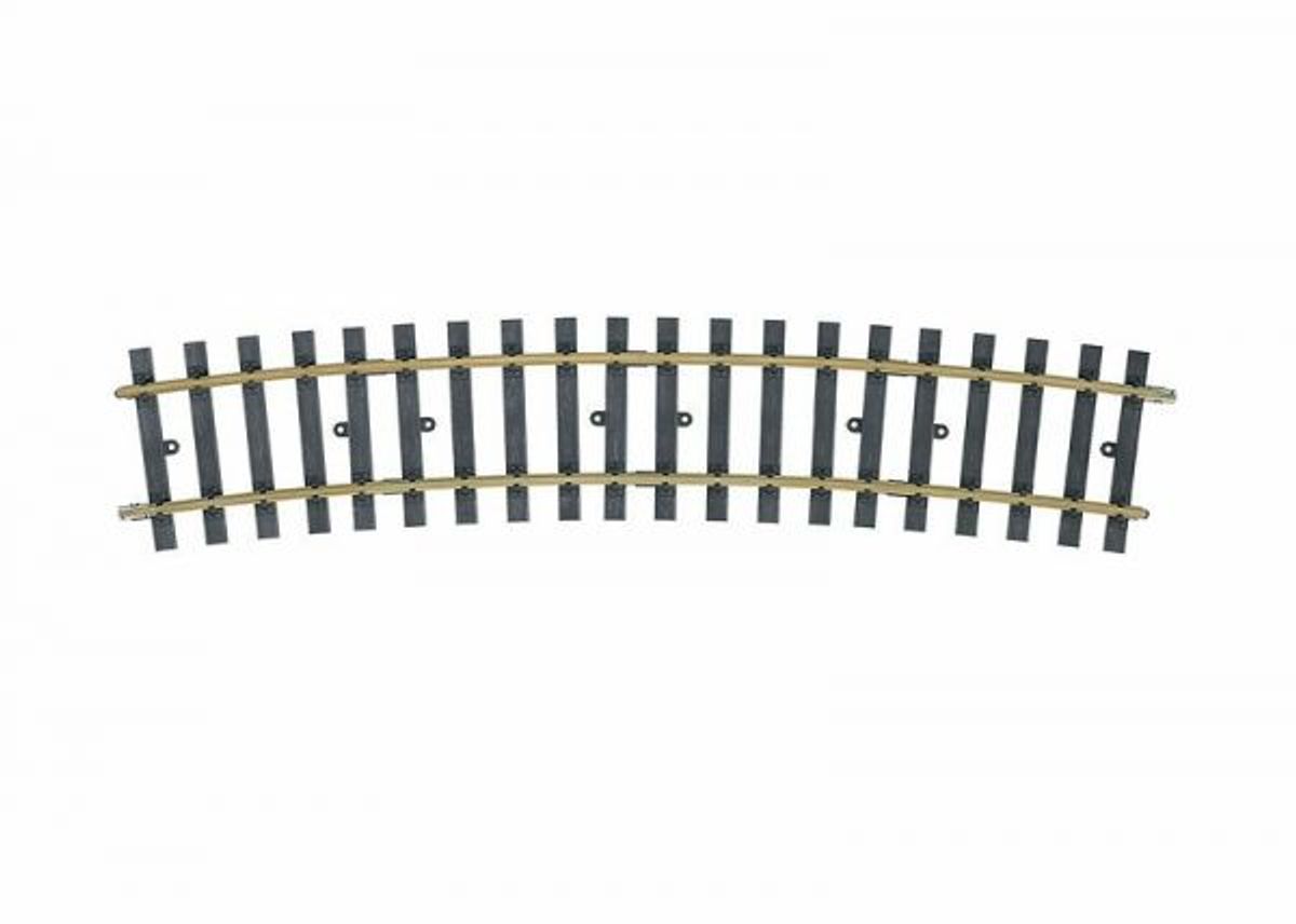 Märklin Spor 1 (1/32) - Buet skinne, 15°, R 1550mm