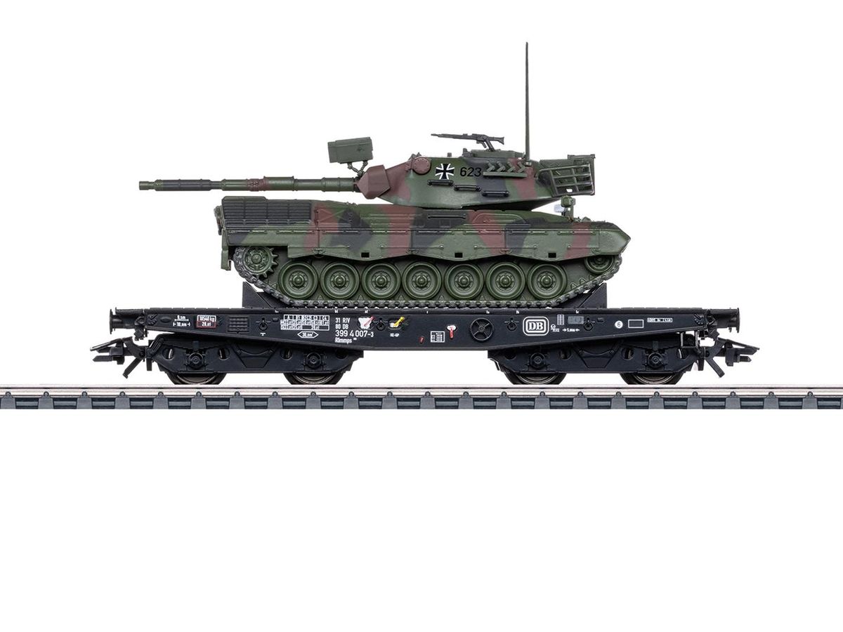 Märklin - Type Rlmmps Heavy-Duty Flat Car