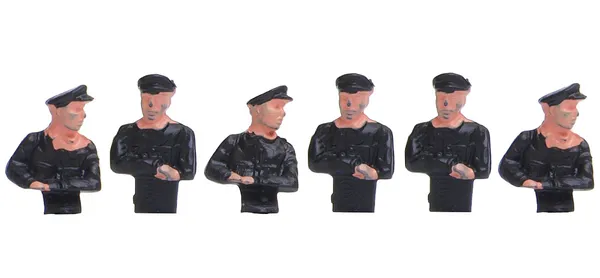 Hovedbilde Roco - Figursett, lokfører og fyrbøter, 6 stk