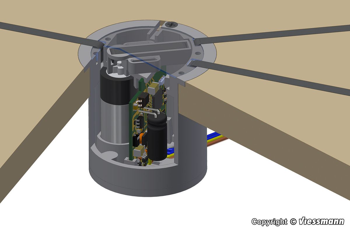 Viessmann - CarMotion, sporskifter 2/3-veis