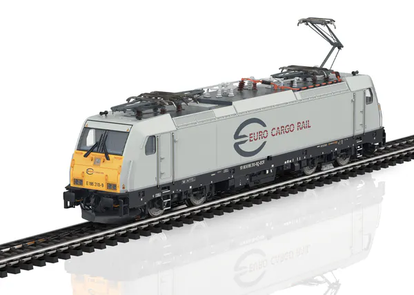 Hovedbilde Märklin - Euro Cargo Rail br186, digitalt m lyd