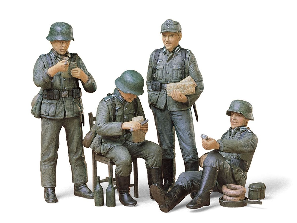 Tamiya - 1/35 Figurer, German Soldiers at Rest