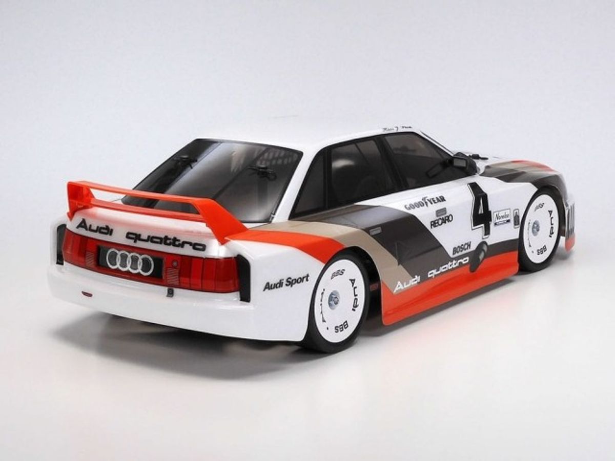 Tamiya - 1/10 Audi 90 Quattro Racing (TT-02), ferdigmalt