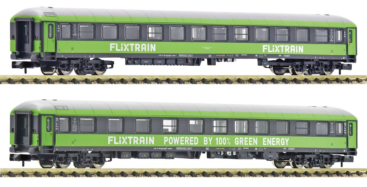 Fleischmann N-skala - Flixtrain personvognsett #1