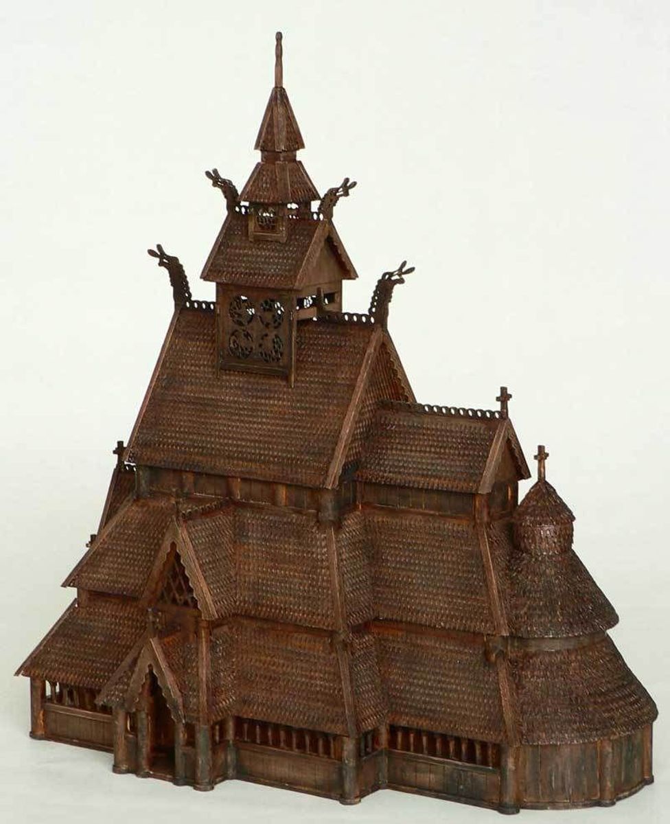 Gol stavkirke, trebyggesett