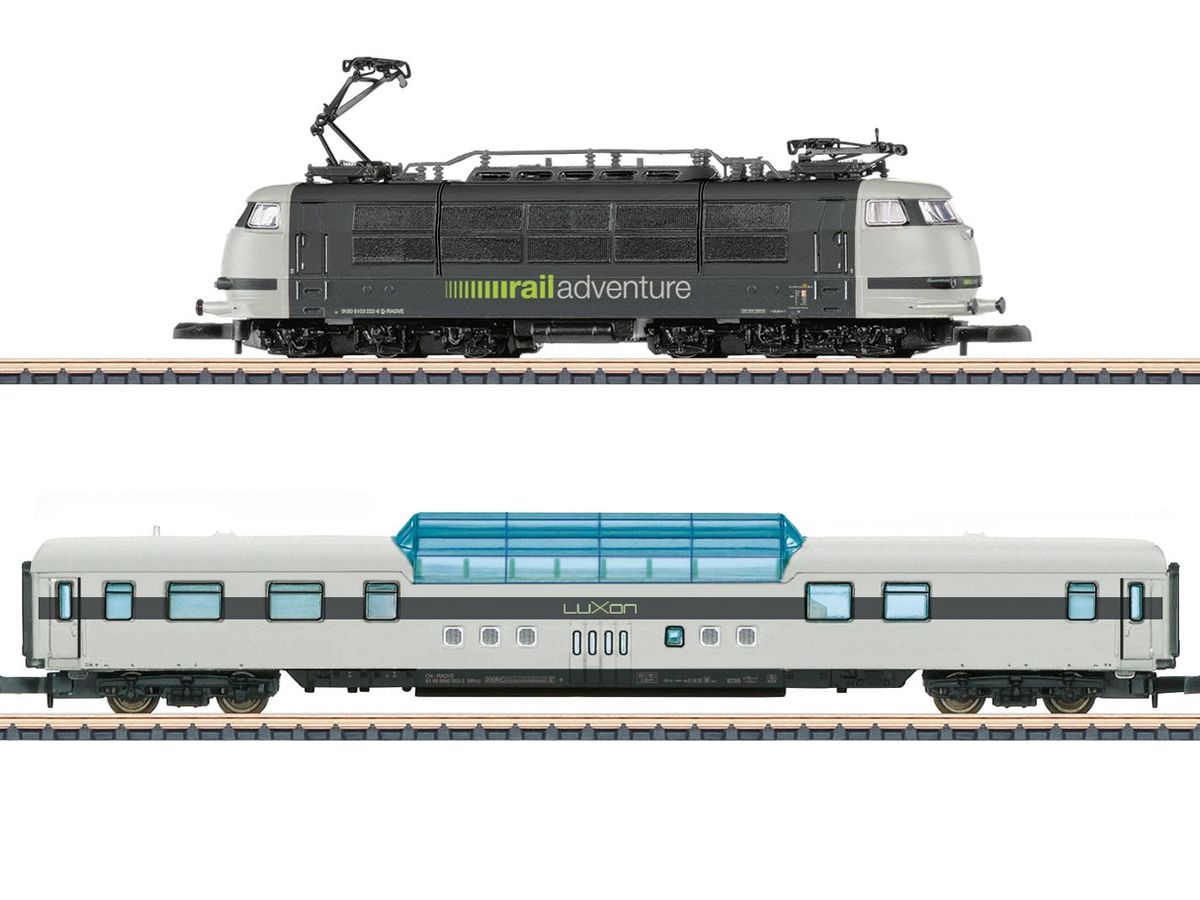 Märklin Z-skala - Luxon Train Set, Era VI