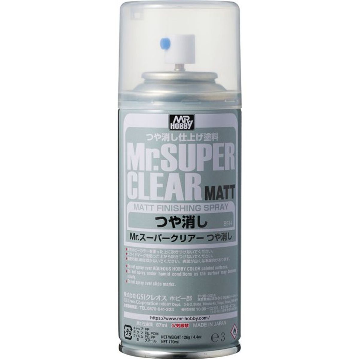 Mr. Hobby - Mr. Super Clear, matt klarlakk