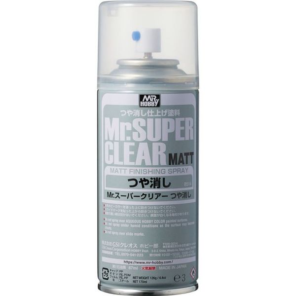 Hovedbilde Mr. Hobby - Mr. Super Clear, matt klarlakk