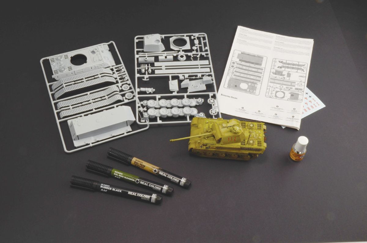 Italeri - 1/56 Starter set, Panther