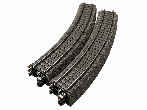 Hovedbilde Bruktkroken - Märklin 24230, Radius 2 buet skinne, 6 stk
