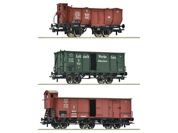 Hovedbilde Roco - K.Bay.sts.B godsvognsett