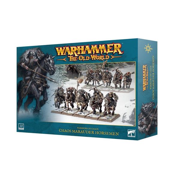 Hovedbilde Warhammer Old World, Chaos Marauder Horsemen