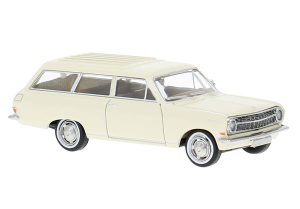 Hovedbilde Brekina - Opel Rekord A stasjonsvogn, hvit