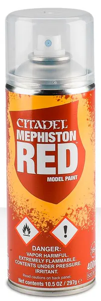 Hovedbilde Citadel Colour, Sprayboks, Mephiston Red