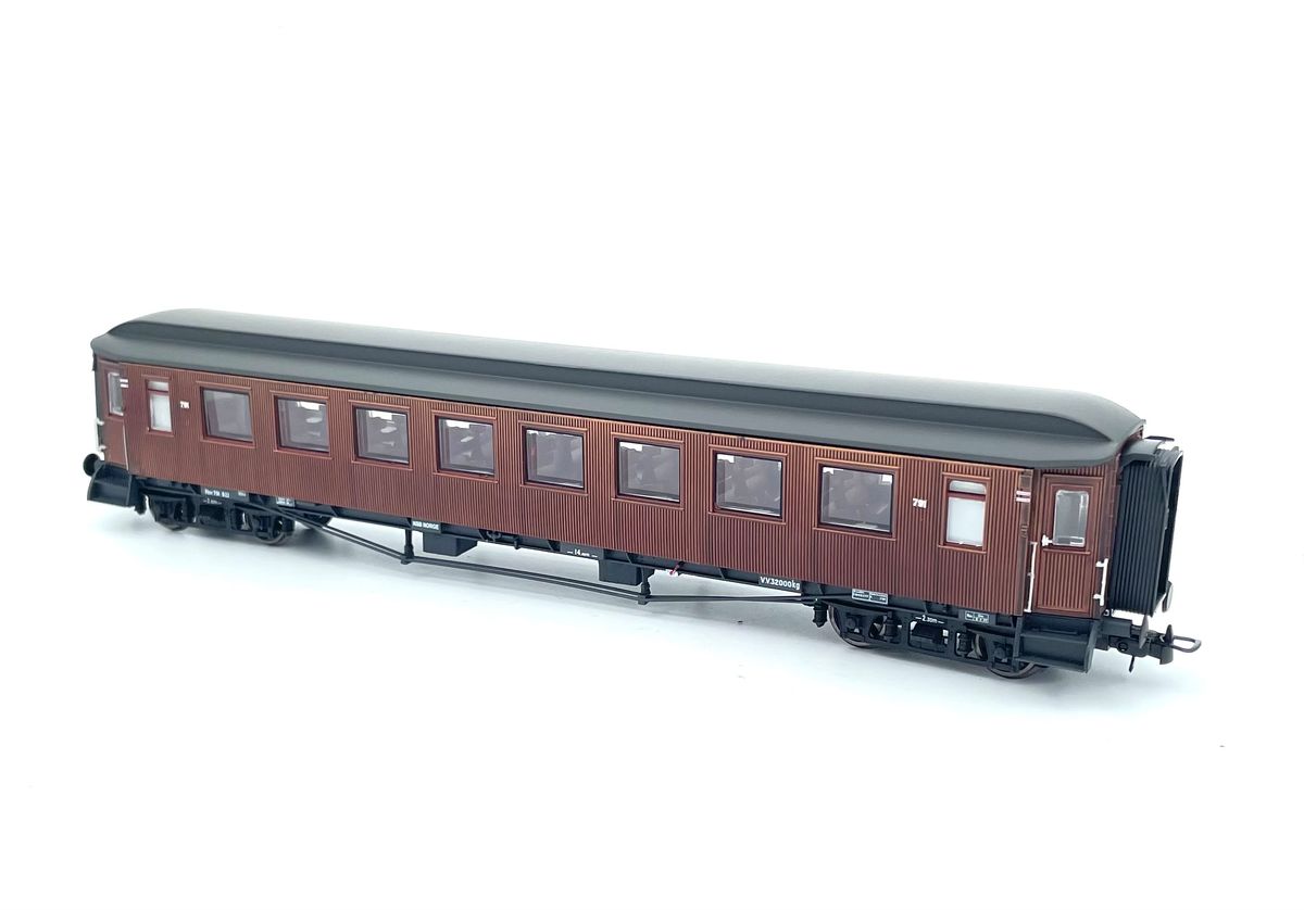 NMJ Topline NSB B22 791 2.klasse, lanternintak, uten ventiler