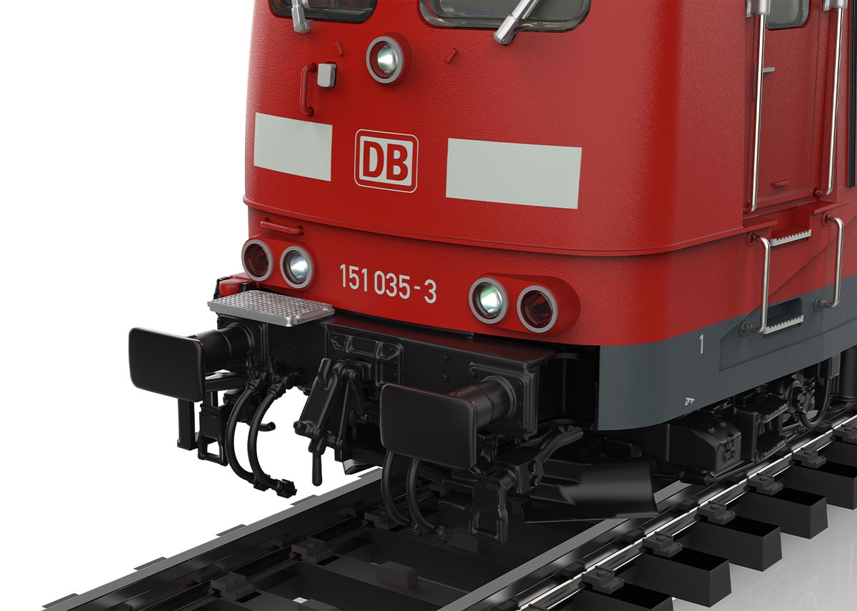 Märklin - DB Br 151, digital m lyd + pantograf
