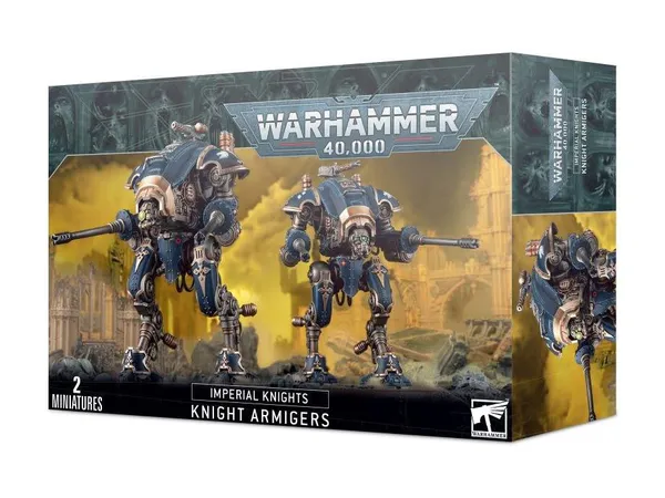 Hovedbilde Warhammer 40K, Imperial Knights, Knight Armigers