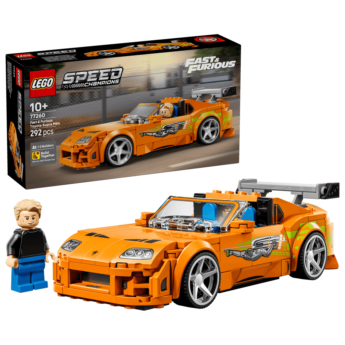 LEGO 77260 - Speed Champions, The Fast and The Furious Toyota Supra MK4