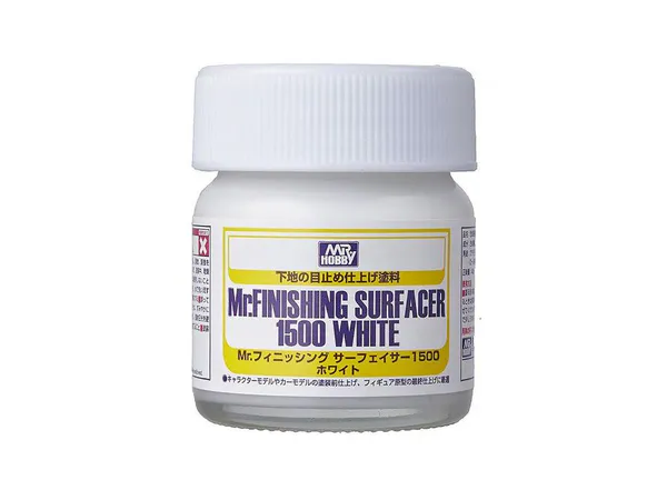 Hovedbilde Mr. Hobby - Mr. Finishing Surfacer 1500 White, 40ml
