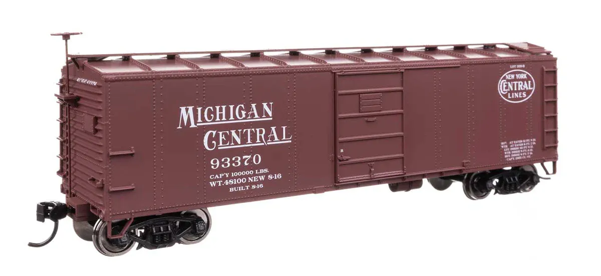 Walthers - 40' Steel Boxcar, #93370, New York / Michigan Central